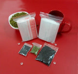 100pcs Transparent PE Zip Lock Bags 11*16cm