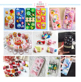 100pcs Resin Hearts Ice-Lolly Ice Cream Crafts for DIY Accessories