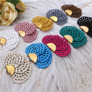 100pcs Colorful Fabric Tassel Pendants DIY Jewelry Making Accessories