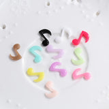 100pcs Mixed Music Earring Decorations 9~17mm for DIY