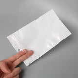 50/100pcs Translucent Ziplock Jewelry Bag for Earrings Bracelet Necklace