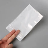 50/100pcs Translucent Ziplock Jewelry Bag for Earrings Bracelet Necklace
