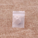 100pcs Jewelry Ziplock Clear Bags 0.2mm Thick