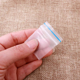100pcs Jewelry Ziplock Clear Bags 0.2mm Thick