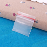 100pcs Jewelry Ziplock Clear Bags 0.2mm Thick