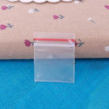 100pcs Jewelry Ziplock Clear Bags 0.2mm Thick