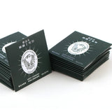 100pcs Green Fabric Silver Polish Cleaning Cloth for 925 Silver Jewelry