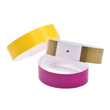 100pcs Party Bracelet Disposable Synthetic Paper Waterproof
