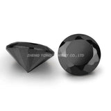 100pcs 8mm 9mm 10mm Round Cubic Zirconia CZ Stones