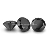100pcs 8mm 9mm 10mm Round Cubic Zirconia CZ Stones