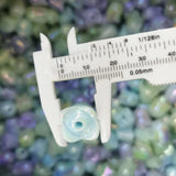 100pcs 13-14mm DIY Lily Flowers Night Light Loose Spacer Beads