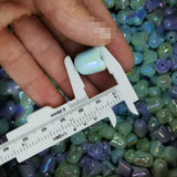 100pcs 13-14mm DIY Lily Flowers Night Light Loose Spacer Beads