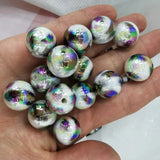 100pcs 16mm Cartoon Beads for DIY Jewelry Making