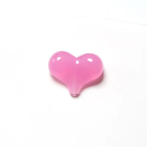 100pcs Acrylic Candy Heart Shape Spacer Beads for Jewelry Making