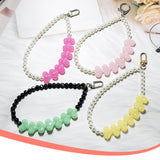 100pcs Acrylic Candy Heart Shape Spacer Beads for Jewelry Making