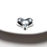 100pcs Acrylic Candy Heart Shape Spacer Beads for Jewelry Making