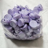 100pcs Smile Face Round Beads for DIY Jewelry Making