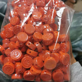 100pcs Smile Face Round Beads for DIY Jewelry Making