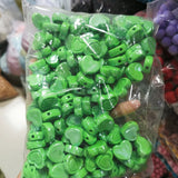 100pcs Smile Face Round Beads for DIY Jewelry Making