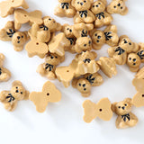100pcs DIY Acrylic Korea Small Bear Stud-Ear Part