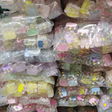 100pcs Acrylic DIY Candy Crown Beads 25x8mm for Jewelry Making