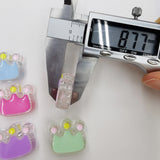 100pcs Acrylic DIY Candy Crown Beads 25x8mm for Jewelry Making