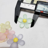 100pcs DIY Acrylic Candy Flower Beads for Jewelry Making Accessories