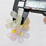 100pcs DIY Acrylic Candy Flower Beads for Jewelry Making Accessories