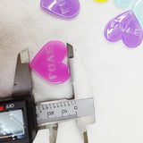 100pcs 28mm Korea DIY Acrylic Love Heart Pendant for Jewelry Making