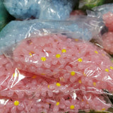 100pcs 29mm Acrylic Sunflower Beads for Jewelry Making Accessories
