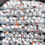 100pcs DIY Resin Cartoon Christmas Halloween Spacer Beads for Jewelry Making