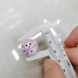 100pcs DIY Resin Cartoon Christmas Halloween Spacer Beads for Jewelry Making