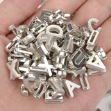 100pcs Mixed Acrylic Letters Beads 9x12mm Big Hole Alphabet Spacer