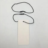 100x Blank Rectangle Clothing Tags with String