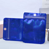100x Self Seal Plastic Bag Zipper Lock Bags Clear PVC Anti Tarnish Jewelry