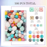 100x Spacer Beads Jewelry Making Crafts Supplies Loose Beads DIY Women