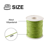 100yd Waxed Cotton Thread Cord 1mm for Jewelry Making