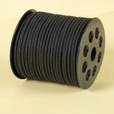 3mm Flat Faux Suede Braided Cord for Jewelry Making