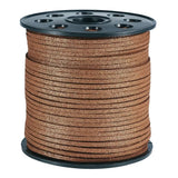 3mm Glitter Suede Cord Macrame Braided Lace Rope Beading Bracelet