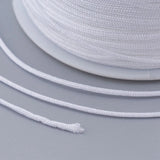 Braided Nylon Thread Cords 0.8mm 1mm 100yards/roll Jewelry Making DIY