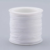 Braided Nylon Thread Cords 0.8mm 1mm 100yards/roll Jewelry Making DIY