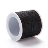 Braided Nylon Thread Cords 0.8mm 1mm 100yards/roll Jewelry Making DIY