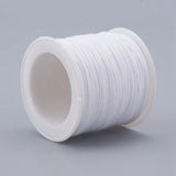 Braided Nylon Thread Cords 0.8mm 1mm 100yards/roll Jewelry Making DIY