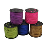 Glitter Faux Suede Lace Cords 3mm 100 Yards Roll