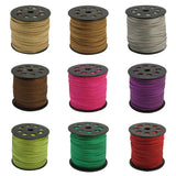 Glitter Faux Suede Lace Cords 3mm 100 Yards Roll