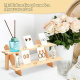 101 Pcs Wood Earring Display Stand & Cards Set