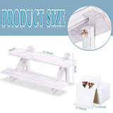 Wood Earring Display Stand with 100 Earring Cards
