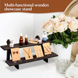 Wood Earring Display Stand with Earring Card Bundle