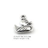 102Pcs Tibetan Silver Animal Charms Pendants for DIY Jewelry Making