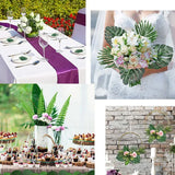 Artificial Palm Leaves 103 Pcs for Party Decorations
